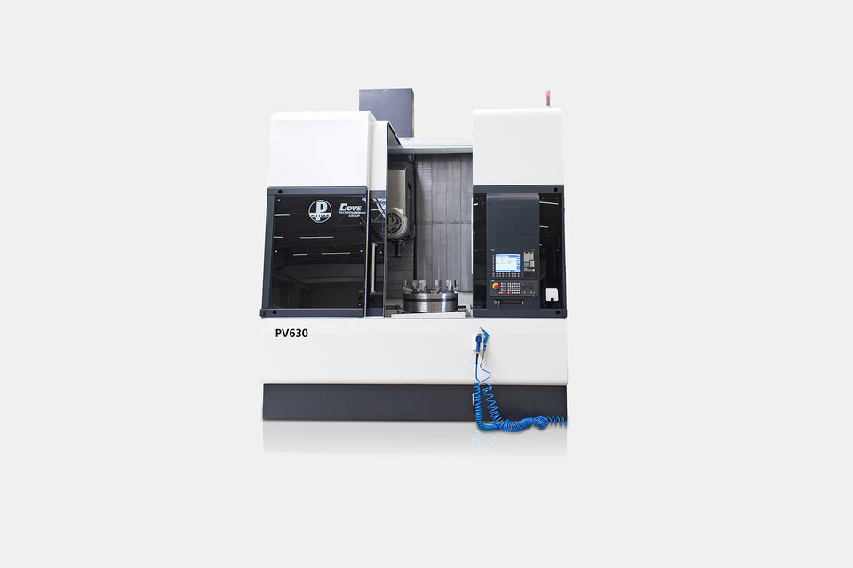 PITTLER PV630 Maschine in Frontansicht.