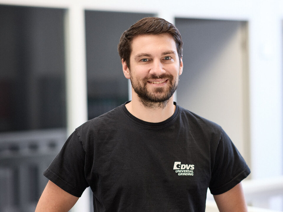 Christopher Huck, Leiter Montage bei DVS Universal Grinding