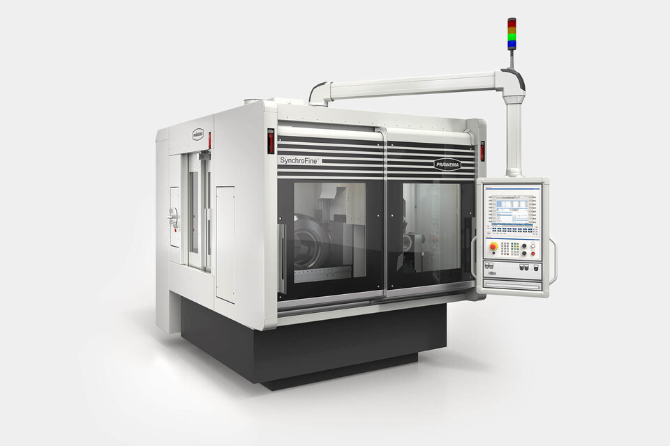 PRÄWEMA SynchroFine 205 HS-A Maschine in Produktansicht.